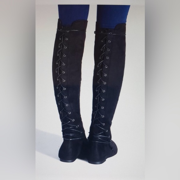 *SOLD* Marian Lace Up Boot - Picture 8 of 8